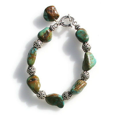 Turquoise & Silver Bracelet